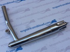 MARMITTA A SILURO CROMATA VESPA 98-125 CAMBIO A BACCHETTA Vesparicambisud