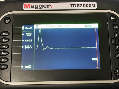 Echomètre megger tdr2000 - megger, tdr2000/3