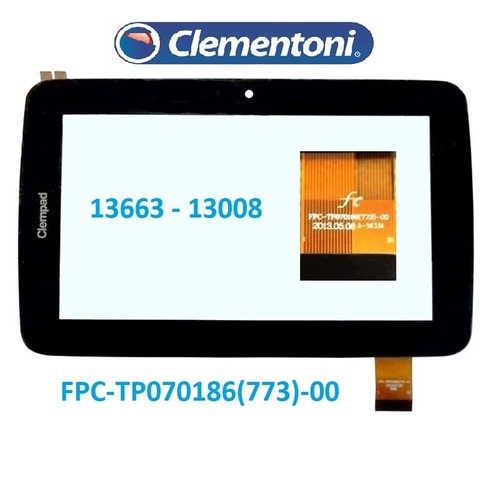 Vetro touch screen clementoni - touch,