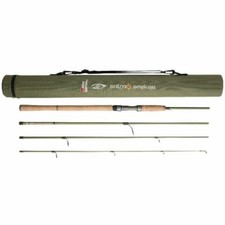 Abu Garcia Salmo Seeker Spinning Canna da Spinning con Tubo 4 Pezzi 240cm-300cm