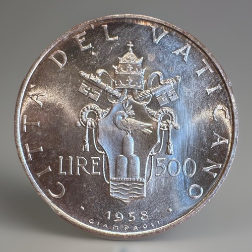 500 lire 1958 fdc pio - lire,