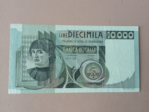 Italia banconota 10000 lire - italia,