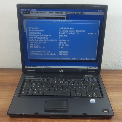 Business compaq nc6320 - compaq,