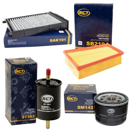 Set filtri sct carburante - set,