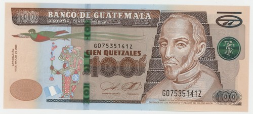 Guatemala 100 quetzales - guatemala,