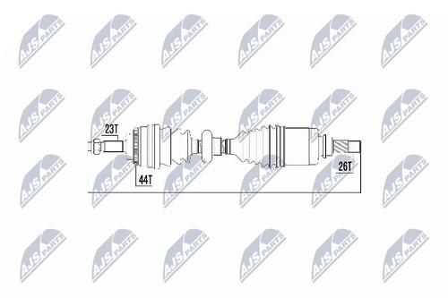 Albero motore originale nty - albero,
