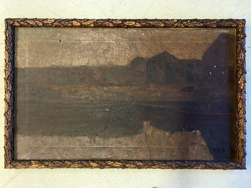Grande dipinto olio - grande,