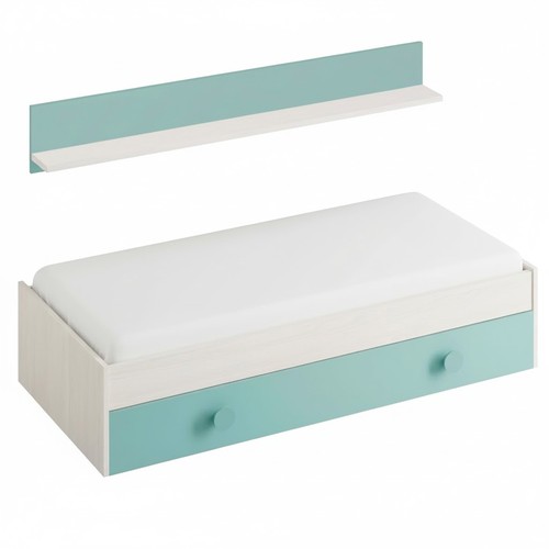 Letto singolo estraibile - , a