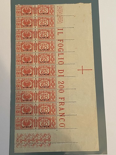Libia pacchi postali - libia,