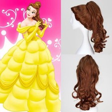 Parrucca Principessa Bella la Bestia adulti donna carnevale cosplay professional