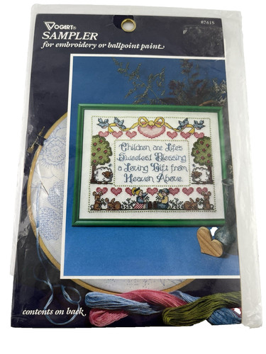 Vogart sampler ricamo - sampler, o
