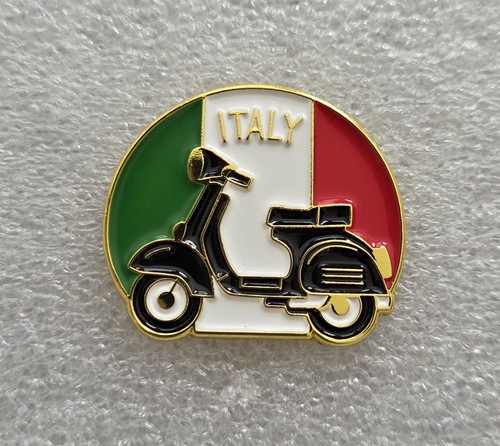 Bandiera italia spilla scooter - bandiera,