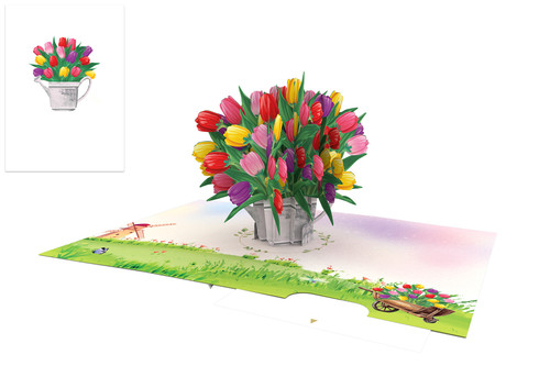 Biglietto auguri kirigami - biglietto,