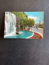 CARTOLINA IVREA - MONUMENTO A C. OLIVETTI E LUNGO DORA - VIAGGIATA 1966