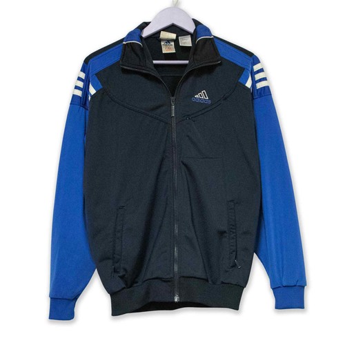 Felpa adidas vintage blu - felpa,