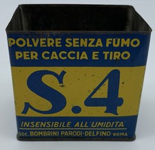 Scatola In Latta Polvere Senza