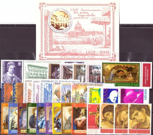 2002 vaticano annata completa - annata,