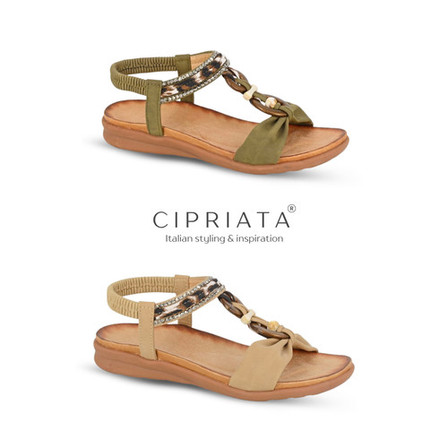 Sandali donna boho con