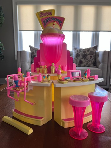 Barbie soda shoppe mattel - shoppe,