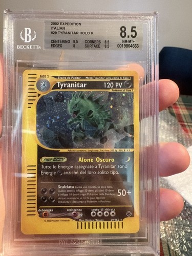 Pokemon bgs tyranitar holo - pokemon, 8.5