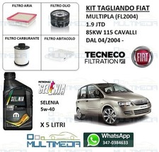 Kit tagliando olio originale - kit,