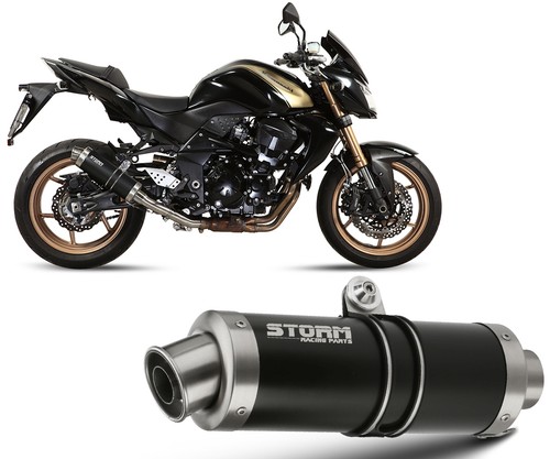 Scarico storm mivv - storm, nero