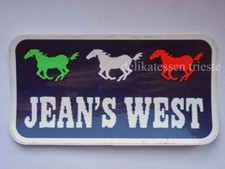 JEAN'S WEST JEANS ADESIVO STICKER originale vintage bis *