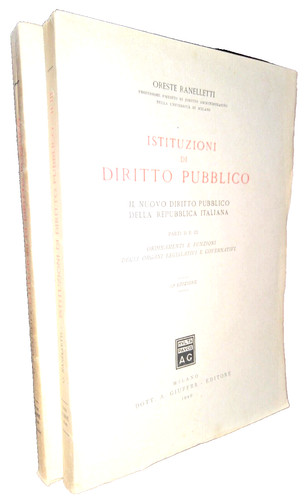 Ranelletti istituzioni di - istituzioni,