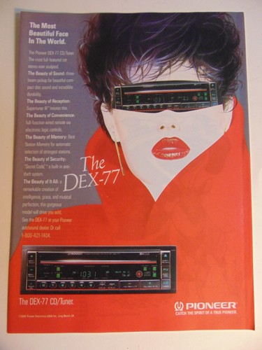 Pubblicità tuner pioneer - pubblicità, cd/tuner