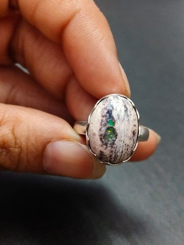 Anello ovale argento - anello,