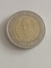 Moneta da 2 euro rara Espana del 2002 