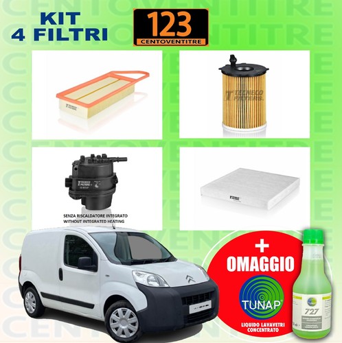 Kit tagliando filtri citroen - filtri,