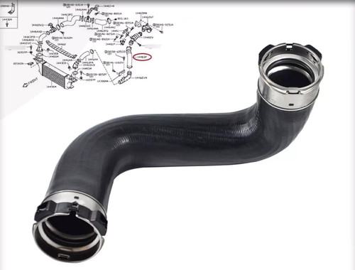 Durite suralimentation pour - de,