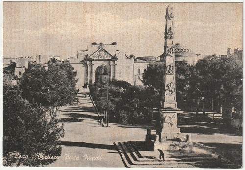 Lecce obelisco porta napoli - -,