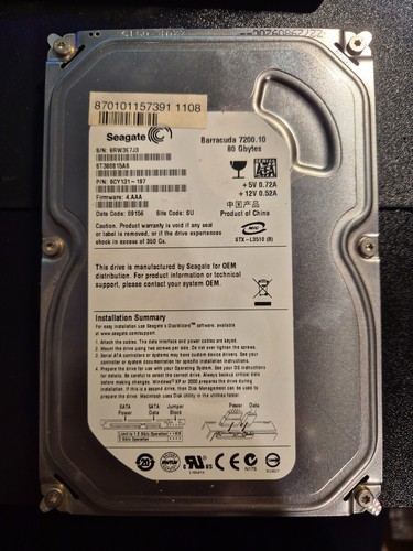 Hdd seagate barracuda - hdd,