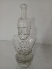 Antica bottiglia vetro busto - antica,