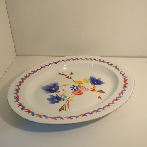 Vassoio metallo vintage - metallo, bon