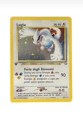 Pokemon lugia 111 - lugia, holo