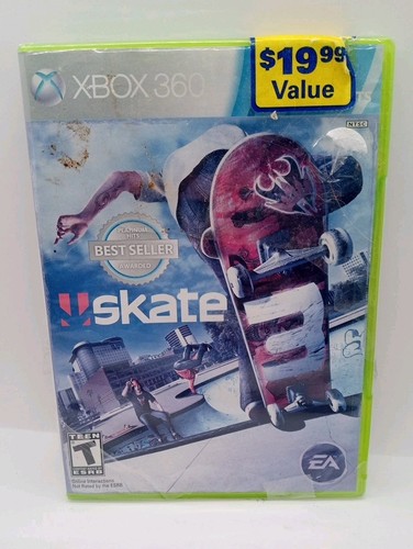 Xbox 360 skate gioco - skate, nuovo