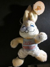 6 CONIGLIETTI SUERTE DI PELUCHES MASCOTTE DELLA STRAASTI DI ASTI ANNO 2008/2012.