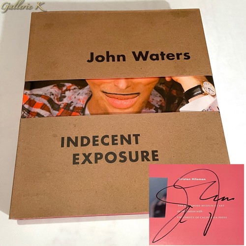 Signed john waters - waters, indecent