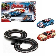 Pista Autopista Elettrica CARRERA Go Avengers 1:43 2,4m Iron Man Captain America