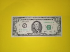 "100 Dollari USA 1981 Serie A