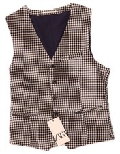 ZARA Gilet Uomo Medio Blu Navy
