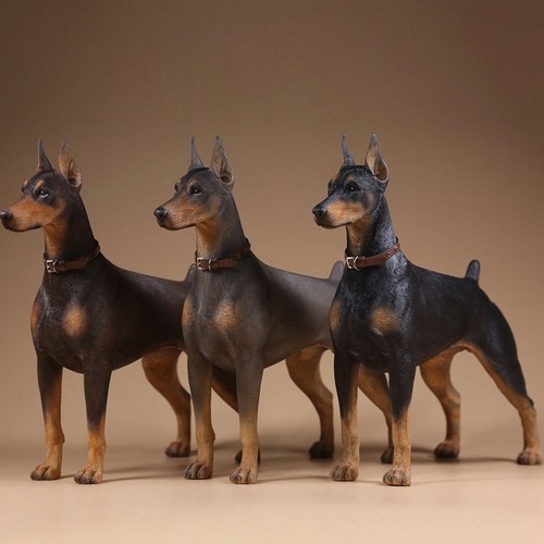 Modellino cane doberman - modellino,