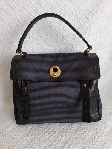 Ysl muse two tone gray - tone,, gray/blue
