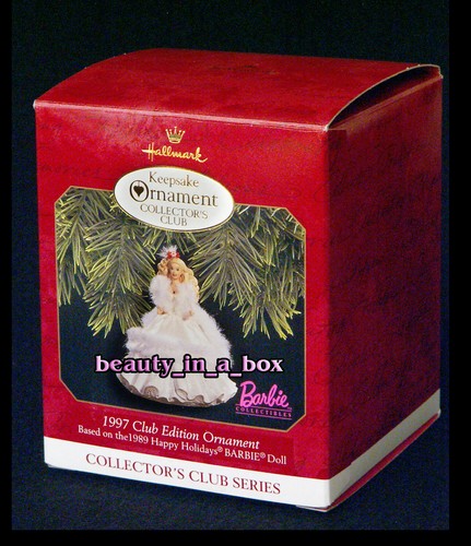 Barbie happy holidays 1989 - happy,