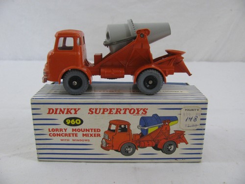 Camion betoniera meccano dinky - camion,