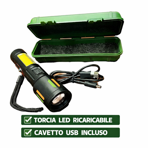 Torcia led tattica - torcia,