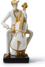 Amoy-Art  Musicista Statuetta
